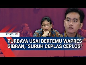 Menkeu Purbaya Usai Bertemu Wapres Gibran Dia Mendukung Saya Ceplas Ceplos Terus