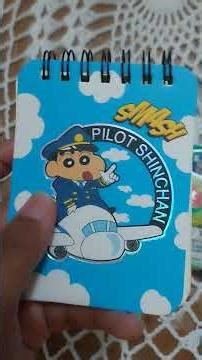 Unboxing Blind Box / Secret Crayon Shinchan - Notepad