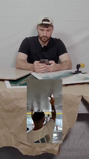 Marmorino is such a brilliant product & finish! Check this out! 🔥 #marmorino #venetianplaster #stucco #interiordesign | Italiwalls