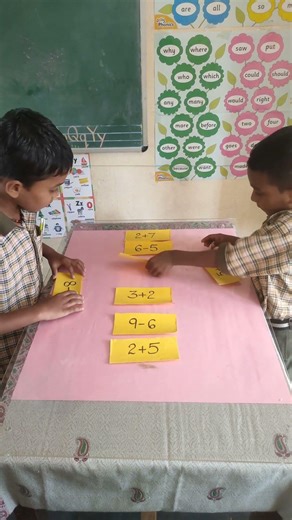 innovative number identification game with addition and subtraction.#innovativelearning #innovative