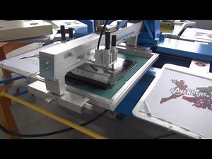 4 color 16 station automatic oval screen printing machine