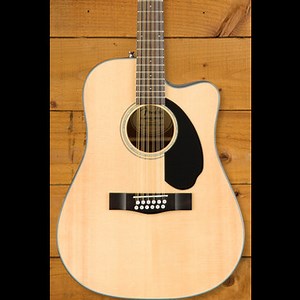 Fender CD-60SCE Dreadnought 12-String - Natural