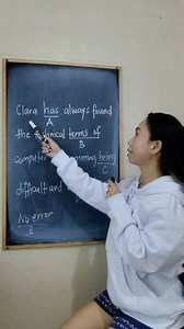 137K views · 4.2K reactions | Sentence error identification #englishclass #grammarlesson #grammartips #examreview | Winma Carvajal | Facebook