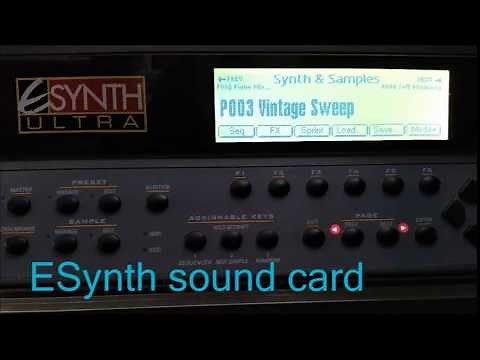 The Sounds I Make #7 - Emu ESynth Ultra sampler demo