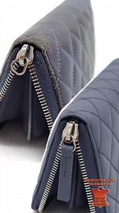 13K views · 196 reactions | Restoring a CHANEL wallet GIVES AMAZING results | Leather Repair Academy | Facebook