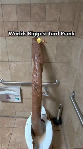 Big Turd Prank 🤣💩 #funny #prank