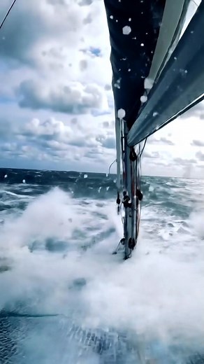 30K views · 278 reactions | Strong winds. Rough seas. One wrong move — and it’s overboard!  This is what real catamaran sailing looks like — speed, skill, and pure adrenaline. ⚓ #CatamaranSailing #EpicSailing #OceanAdventure #SeaPower #SailingLife | Love Sailing | Facebook