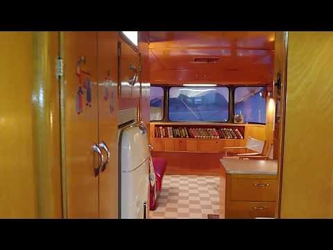 FOR SALE: 1951 36' Imperial Spartan interior walk through vintage camper trailer. 65,000 OBO