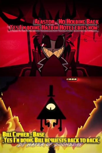 Alastor vs. Bill Cipher