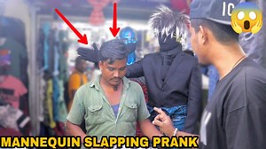 Mannequin Slapping Prank Part 4 ! 😱😱 || MOUZ PRANK | MOUZ PRANK
