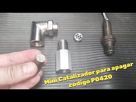 Mini catalytic converter to turn off code P0420 / Install mini catalytic converter on oxygen sensor