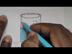 How to draw a beaker? (Laboratory Equipment)