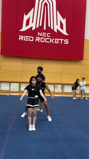 cheerleading🙋‍♂️#cheerleading#チアリーディング