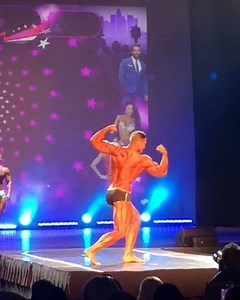 A sneak peak at my routine at the @wbff_official LA Pro show 2 days ago! . Stage pose coaching by @toby.harrison . . . . . @paul_dillett @allisondillett @n8fitness #sneakpeak #wbfflaproam #arts #convention #stage #catwalk #posing #longbeach #american #championship #wbffpro #musclemodel #athlete #professional #aesthetic #symmetry #classicphysique #motivationmonday #bodypositive #bodybuildingmotivation #proud #wbfflondon #wbffuk | Alex Davies Bodybuilding