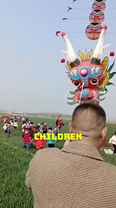 Farmer Creates World's Largest 300-Foot Kite #LargestKite #InnovativeFarming #WildlifeControl #KiteFlying #FarmLife | Satisfying Videos