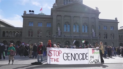 Tausende versammeln sich zu Pro-Palästina-Demonstration in Bern