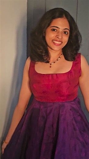 @irin_poly_akkara on Instagram: "🥰 #fashion #sewing #handmade #reelsinstagram #trendingreels"