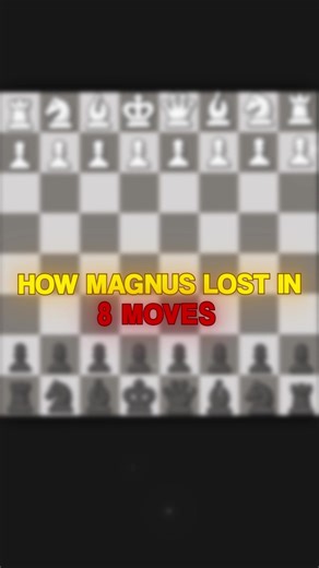 How partying Magnus lost in 8 moves 😂#chess #chessgame #chesstips #chesstok #chesstactics trying out new style, let me know what you think ⬇️