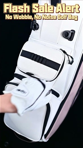 Are Your Golf Clubs Knocking Every Step ？🤔⛳ #golfbag