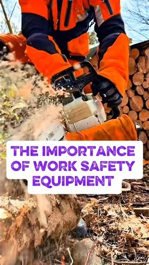 the importance of work safety equipment #feedshorts #tree
