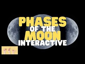 ASL Phases of the Moon for Kids | Interactive