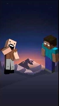 Notch vs Herobrine #minecraft