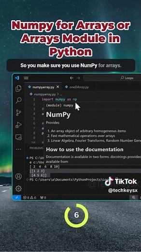 Array Module in Pyrhon Explained #vscode #datascienceforbeginners #machinelearningmodels #python #pythoncoding