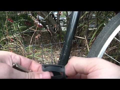 How To Mount A Kryptonite U Lock On A Bicycle