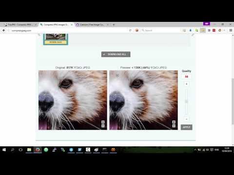 How to compress JPEGS online and offline (up to 90%)