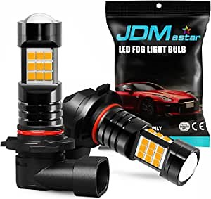 JDM ASTAR Bright Amber PX Chips H10 9145 9140 LED Fog Light Bulbs