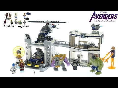 Lego Avengers Endgame 76131 Avengers Compound Battle Speed Build