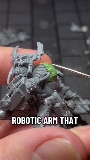 PART 7 of Making a CUSTOM Warhammer 40k Ork Kitbash #warhammer #warhammer40k #Orc #Kitbash #custom