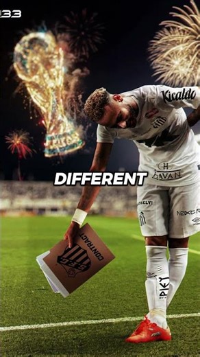 Neymar signs a new Santos contract and hints at retirement after the World Cup.😢💔