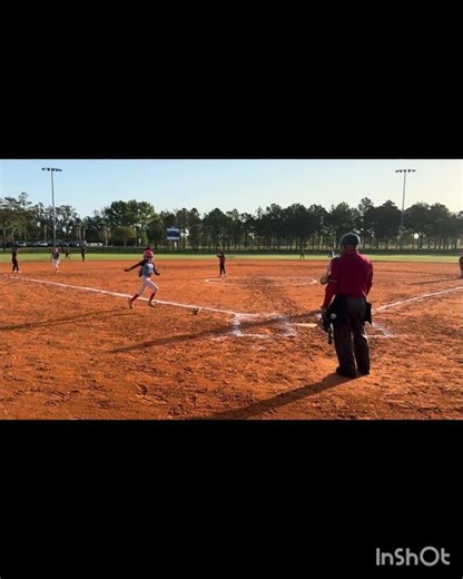 Triple threat. Swinging for the fences #softball #ghostbat #easton #eastonghost #sports #girl