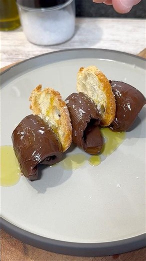 Chocolate ganache with salt and olive oil, a showstopping dessert 🔥 #recipes #youtubeshorts