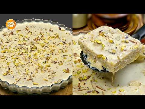 Eid Special Malai Rabdi Cake Recipe, New Super Soft Malai Cake by Samina Food Story