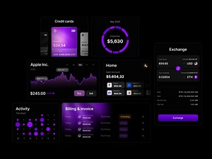 payment dashboard web ui design