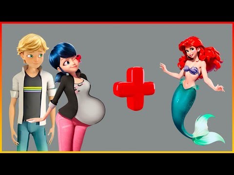 What if Miraculous Ladybug and Cat Noir became a mermaid couple