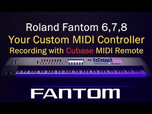 Roland Fantom - Use MIDI Remote - PART 1