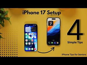 iPhone 17 Setup - Keep it Simple!