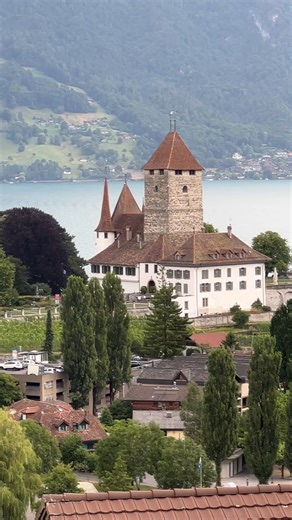 Spiez Castle sits right on Lake Thun, offering history and stunning views. | Swiss Travel Tips