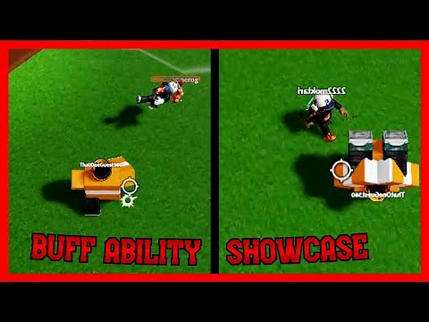Ability Wars - Buff Ability Showcase + How to get (ROBLOX)
