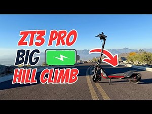 Segway ZT3 Pro HILL CLIMB Test with GT3 Battery Upgrade!