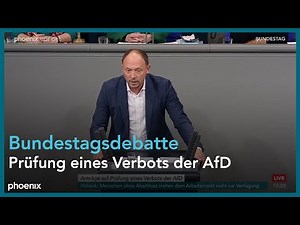 Bundestagsdebatte zur Prüfung eines Verbots der AfD am 31.01.25