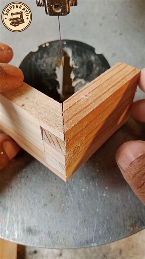 Mastering the Mitered Finger Joint | Strength Meets Aesthetics #woodtips #joinery #woodworking