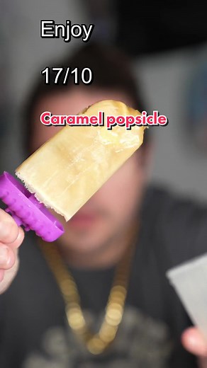 Delicious Homemade Caramel Popsicle Recipe