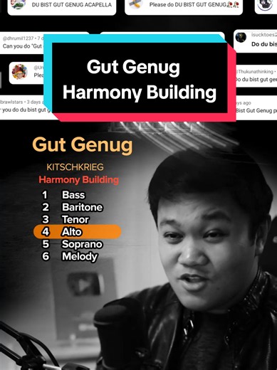 #GutGenug #Kitschkrieg #Acapella #Harmony #HarmonyBuilding | du bist gut genug