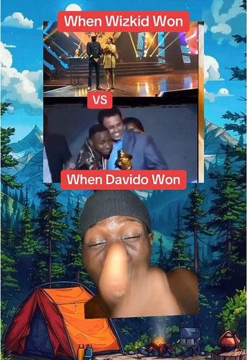 Wizkid and Davido Celebrate Headies Award Win