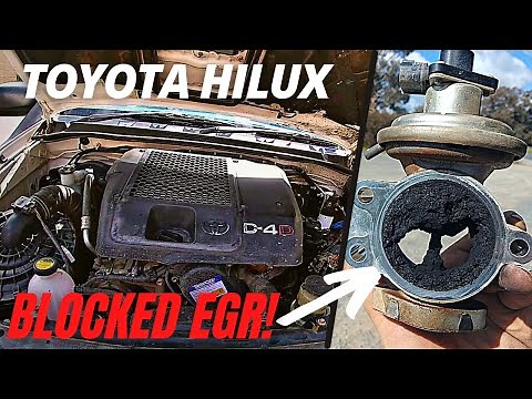 Toyota Hilux EGR and INTAKE CLEAN