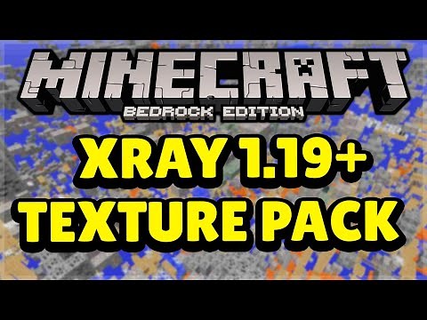 The BEST 1.19+ MCPE Xray Texture Pack! (MCPE ,Xbox, PC, Playstation)
